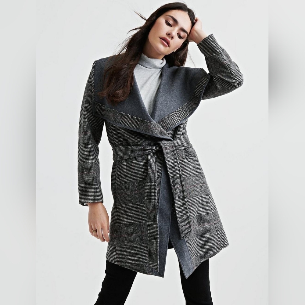 NWT Lucky Brand Gray Coat sz XS